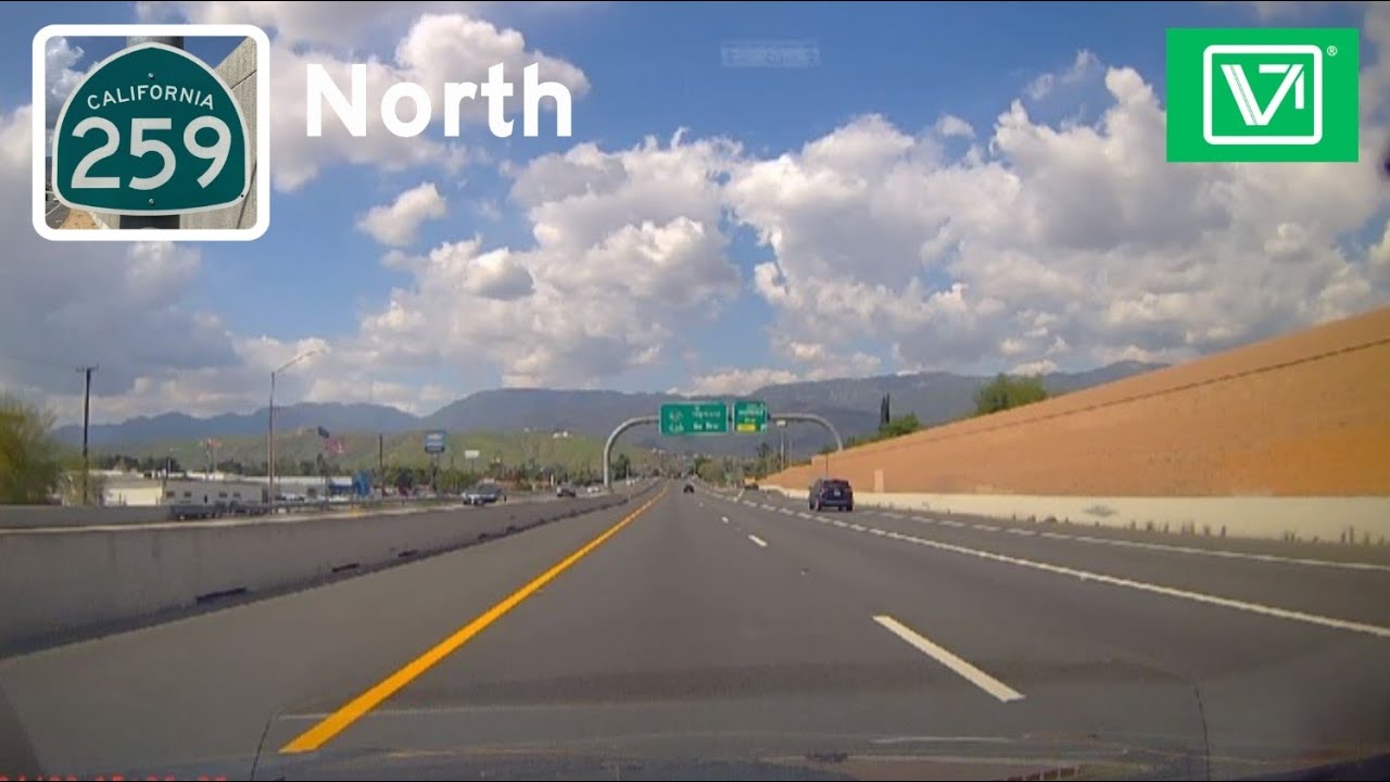California State Route 259 - North - YouTube