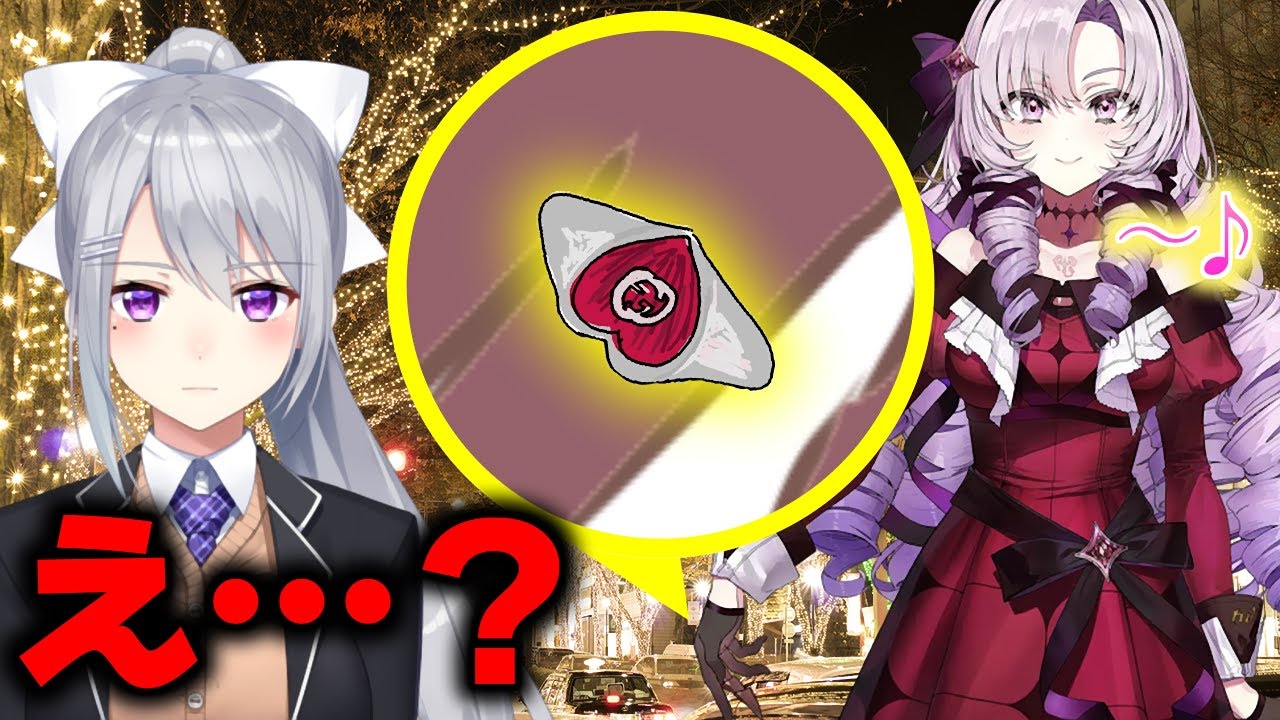 企画で出た指輪を秒で購入して着けてやってきたサロメ嬢にちょっと引く樋口楓【壱百満天原サロメ/にじさんじ切り抜き】