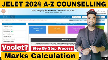 JELET 2024 Counselling Full A-Z Process | Step By Step Registration | FEE Payment | Choice Filling.