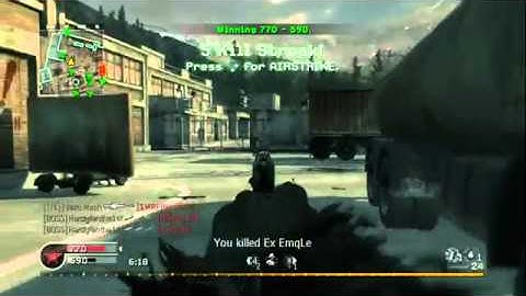 COD 4 Boss Airstrike MultiKill