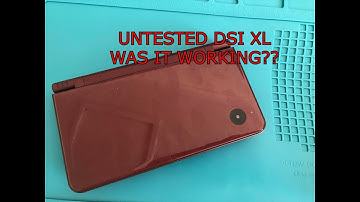 Untested Nintendo DSi XL - Was it worth the gamble?