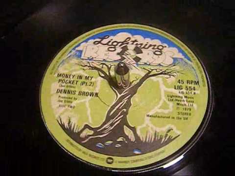 Dennis Brown - Money In My Pocket Part 1 u0026 2 - Reggae - 45 rpm Vinyl