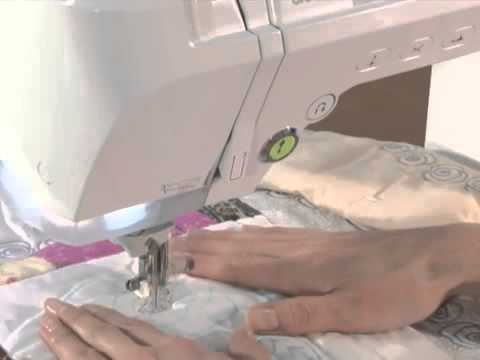 Brother Domestic Sewing Machine Walking Foot Tutorial 