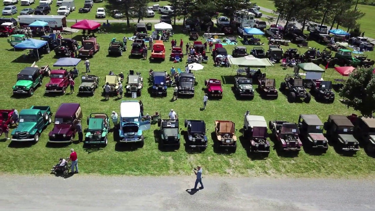 The Great Willys Picnic 2019 Drone Footage YouTube