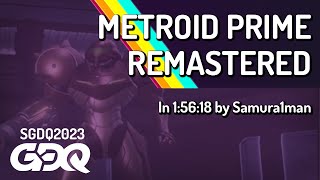 Metroid Prime Remastered by Samura1man in 1:56:18  Summer Games Done Quick 2023