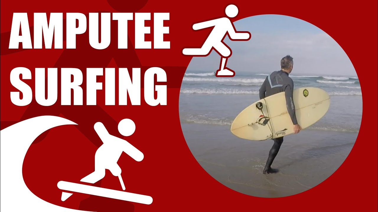 AMPUTEE SURFING & On the BEACH with the Ossur Rheo XC