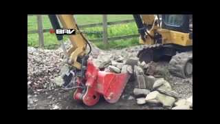 2015 bav cb2 mini crusher bucket