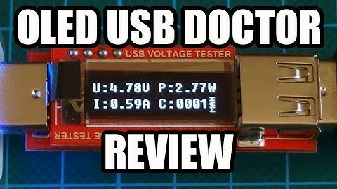 OLED USB Charger Doctor Tester REVIEW