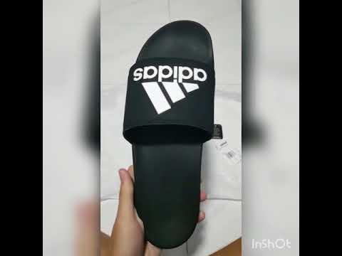 adilette cloudfoam plus logo slides