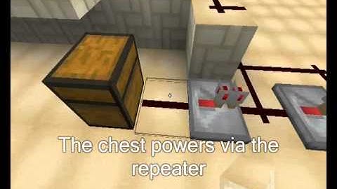 Minecraft suffocation trap using the trapped chest of 1.5