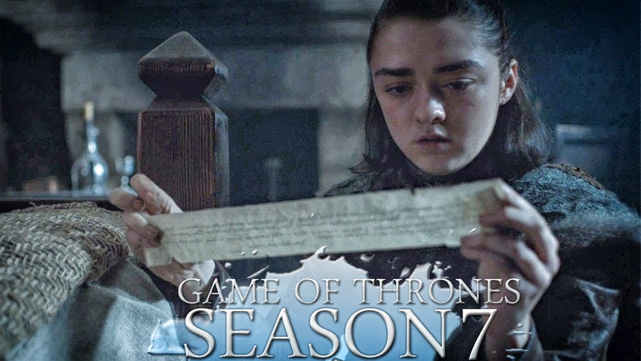 Game Of Thrones Season 7 Episode 6 The Note Arya Found Explained