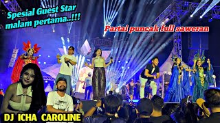 Partai puncak full saweran, Mas bre dan  para boss sound rame-rame sawer DJ Icha Caroline 