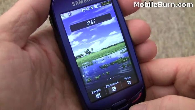 Gsmliberty Net Unlock Tmn Samsung S7550 Blue Earth Youtube