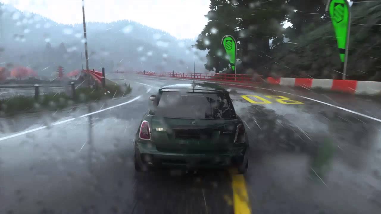 Driveclub - Mini Cooper Time Trial in Rain - YouTube