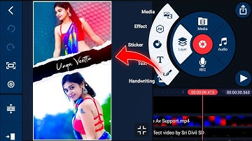 How To Make New Lyrics WhatsApp Status Video editing In Kinemaster Tutorial in Tamil #kinemaster