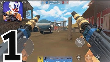 Polygun Arena - Gameplay Walkthrough Part 1- Is It Better Than Call Of Duty (iOS, Android)