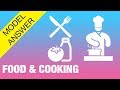 IELTS Speaking Test | FOOD & COOKING - IELTS Sample Speaking Test 8.0+ with Tape Script