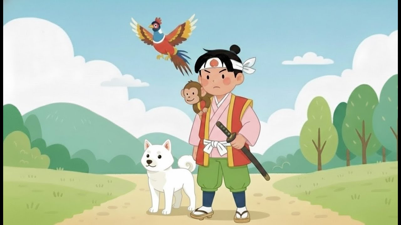 【日本昔ばなし】桃太郎（ももたろう、桃の子太郎）