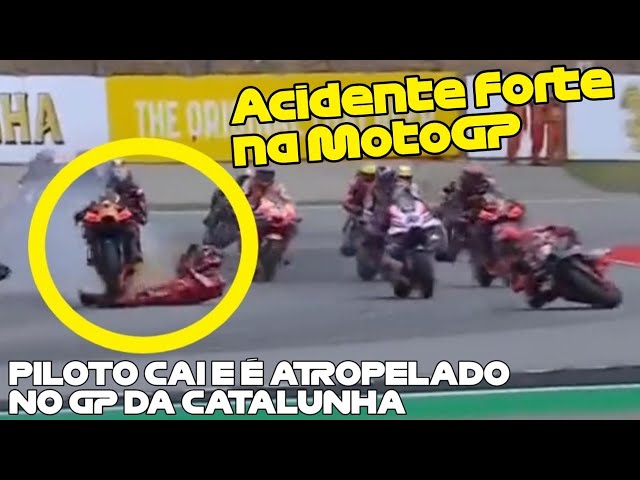 Moto GP: Numa corrida marcada pelo grave acidente de Bagnaia