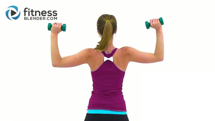 ↪SEXY↩ Shoulder, Arm & Back WORKOUT with PAIGE ➔ Grab your DUMBBELLS!! 