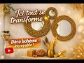 Transformation folle ! De simples matériaux à une déco chic bohème #decoration #transformation #diy