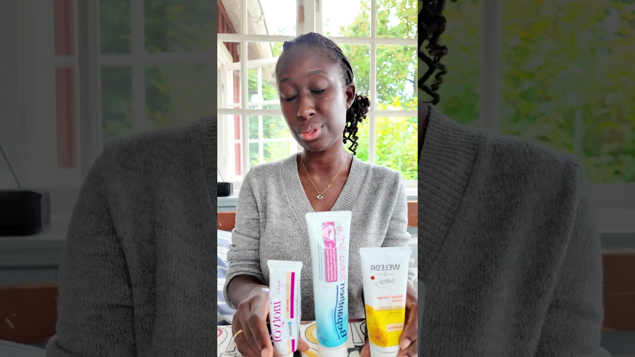 Battle of the diaper creams - my favorite #shorts #diapercreams #bepanthen #weleda