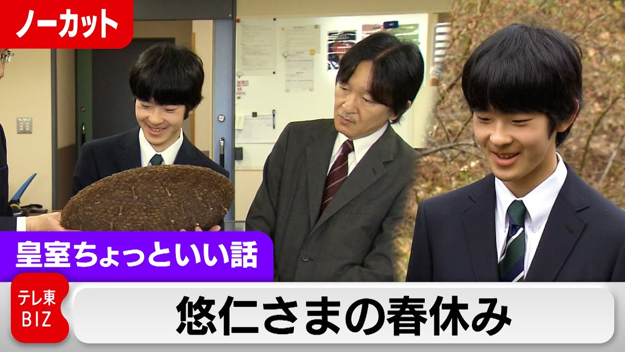 悠仁さまに聞く「一番好きなトンボは何ですか？」陸上アワビ・ミツバチ研究・希少トンボ…自然科学に関心深く【皇室ちょっといい話】(143）（2024年4月17日）