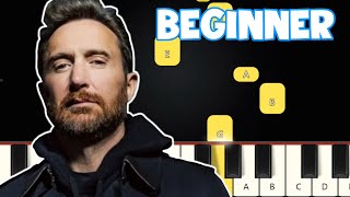 Titanium - David Guetta ft Sia | Beginner Piano Tutorial | Easy Piano screenshot 4