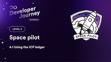 ICP Developer Liftoff 4.1 | Using the ICP ledger
