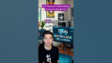 3 AI Tools for Video Editing Everyone Should Try! #makemoneywithai