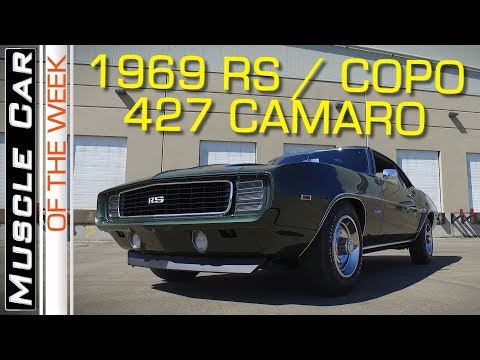 1969 Chevrolet Camaro RS COPO 427 Berger Muscle Car Of The Week Episode 280 V8TV