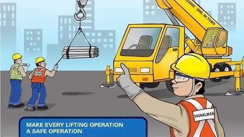 Lifting and rigging procedures 