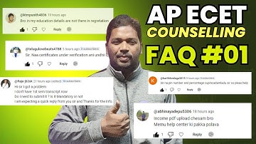 "Frequently Asked Questions (FAQ) EP-01 | Ecet Registration & fee payment Process by EcetPortal  🚀🎓"