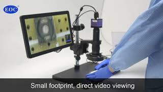 EOC MICROSCOPE E-H130 1.3MP VGA with 13 inch HD monitor