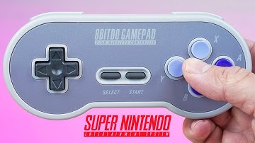 8Bitdo SN30 SNES Classic Wireless Controller Unboxing & Test | Wireless Retro FREEDOM!