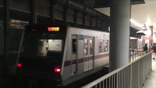 【はんぞうもんせん】東京メトロ半蔵門線8000系@東武スカイツリーライン 北千住駅