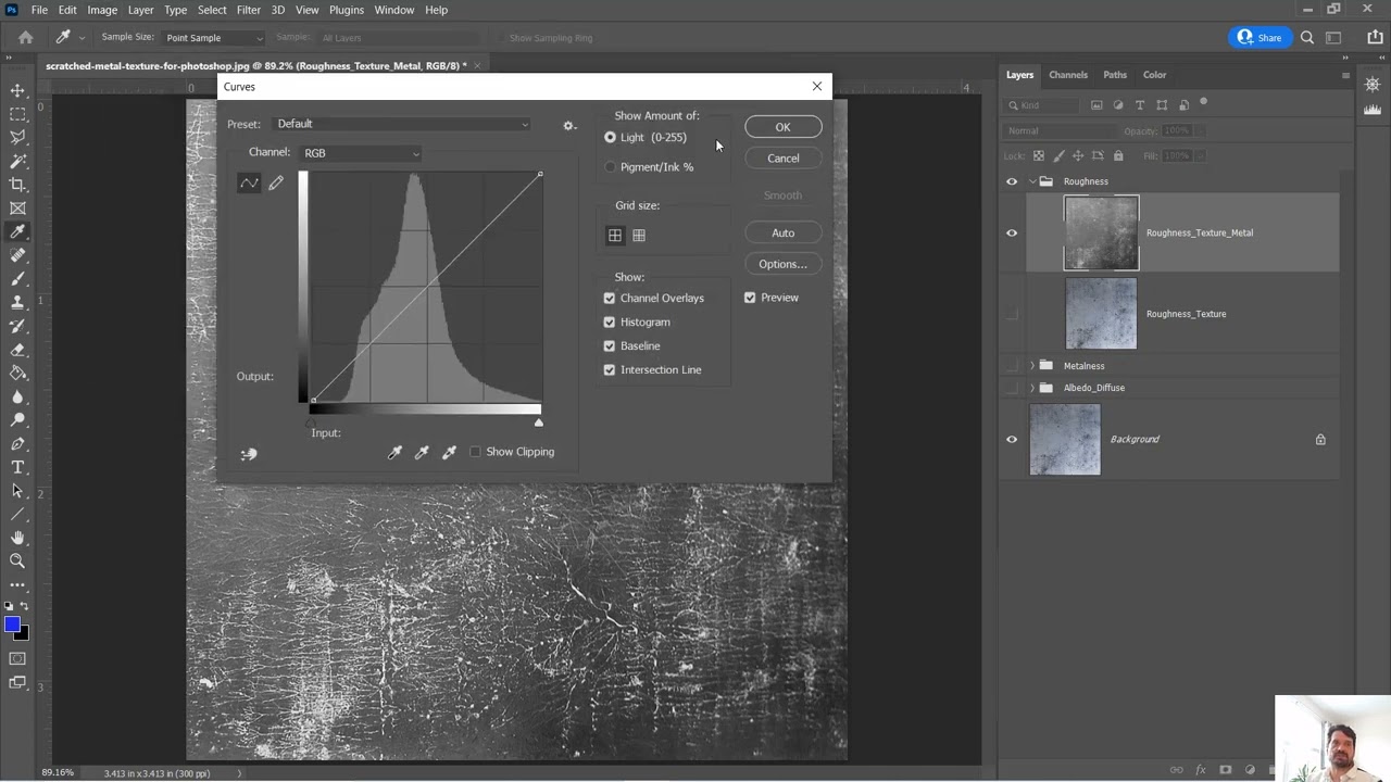 PBR Textures In Photoshop Roughness YouTube PBR Textures In Photoshop Roughness YouTube