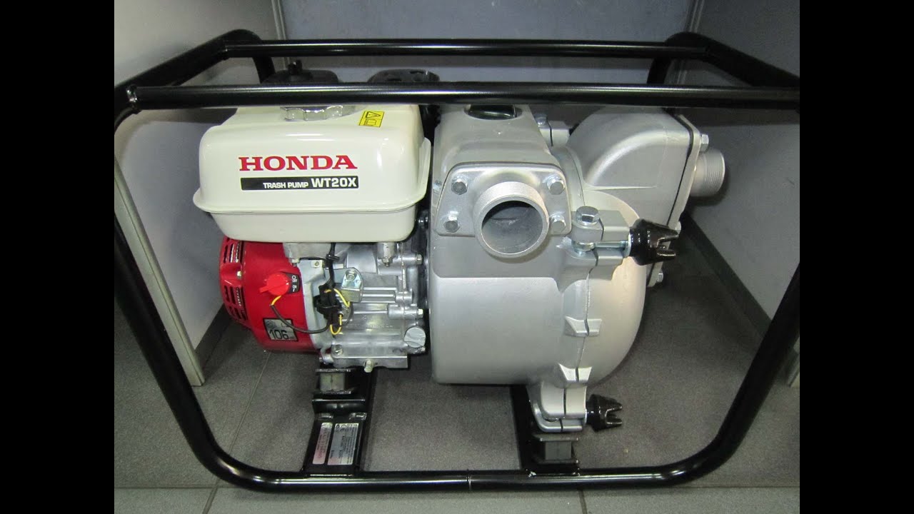 Мотопомпа honda wt20x