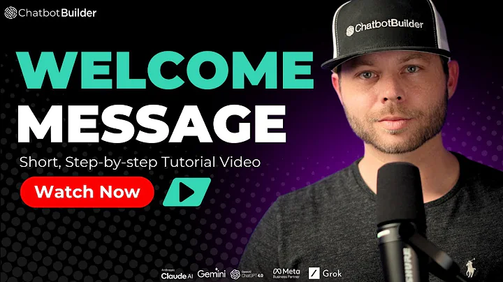 How to Create the Perfect AI Chatbot Welcome Message | Step-by-Step Tutorial Video