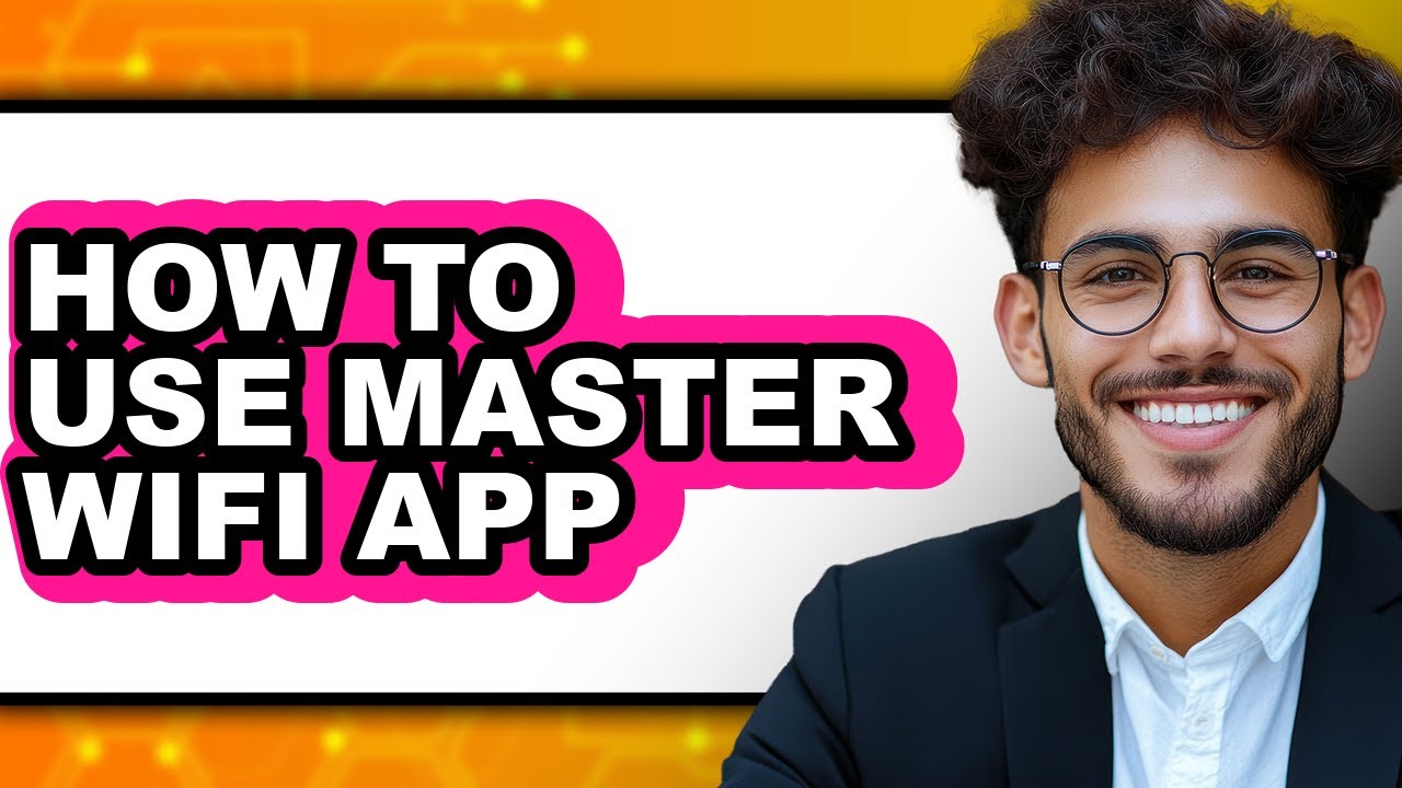 How to Use Master Wifi App (easy Method) - YouTube