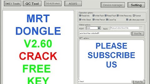 MRT Dongle Crack  V2.60 WITH KEYGEN FREE
