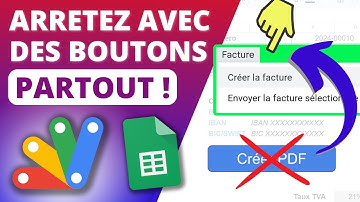 Un MENU PERSO pour un look PRO dans Google Sheets (automatisation factures)