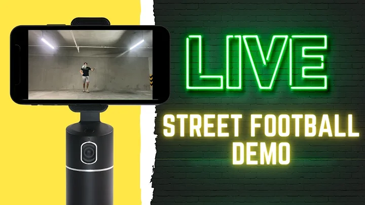 Paparazzo - 360 AI Robot Cameraman Films Football Player using Face Recognition - No Apai Genie App