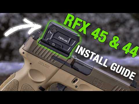 Viridian RFX44 & RFX45 Setup Guide: How to Install Closed Emitter Green Dots