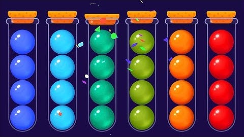 Ball game level 1111- 1118 | Ball Sort puzzle