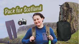 Packing for 10 Days in Scotland in May
