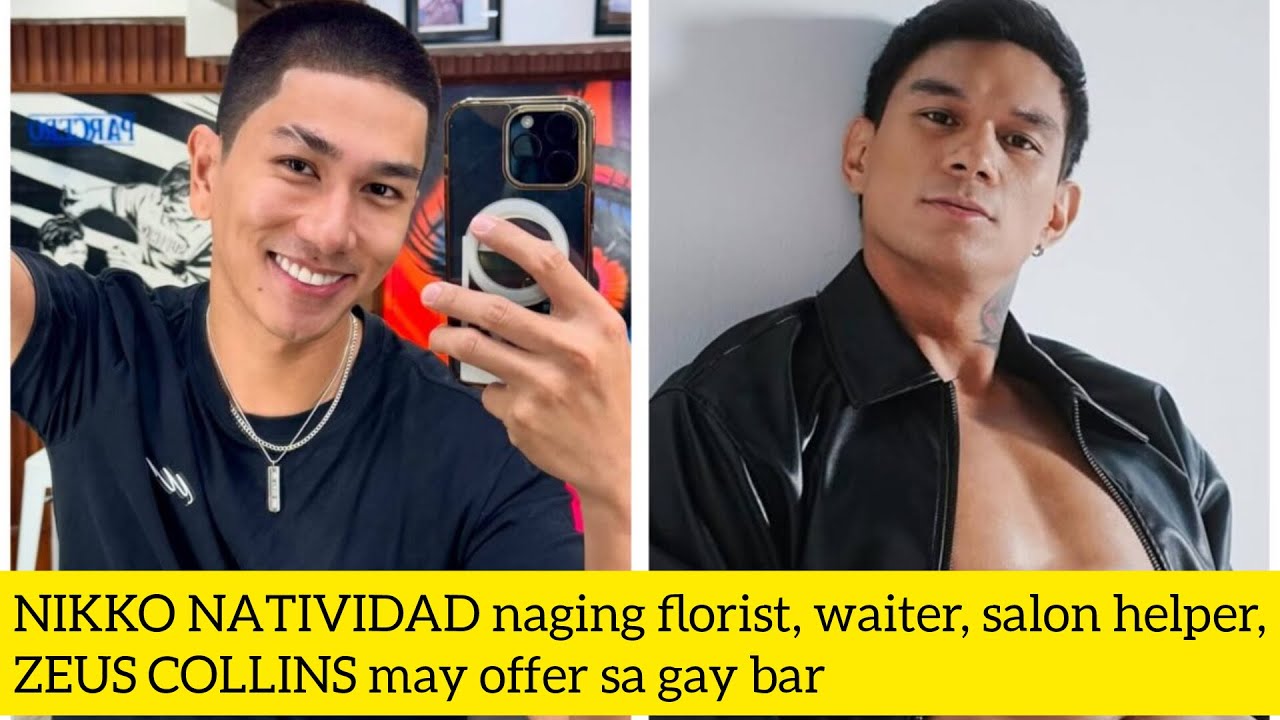 Nikko Natividad naging florist, waiter, salon helper; Zeus Collins may offer sa gay bar