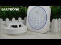 (Earykong) how to test the 433 smoke detector with G4 alarm system?