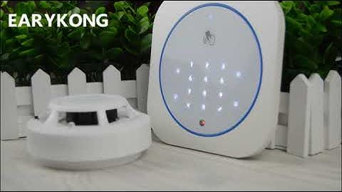 (Earykong) how to test the 433 smoke detector with G4 alarm system?