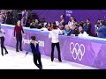 Yuzuru Hanyu PyeongChang Mens FS 6min Warmup